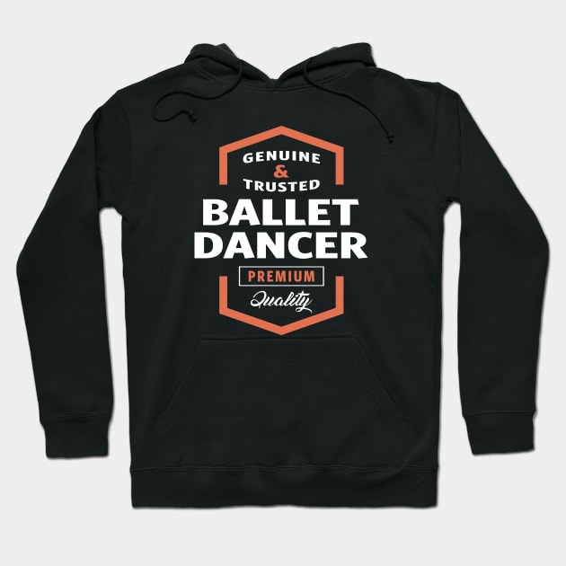 Ballet Dancer Hoodie by C_ceconello